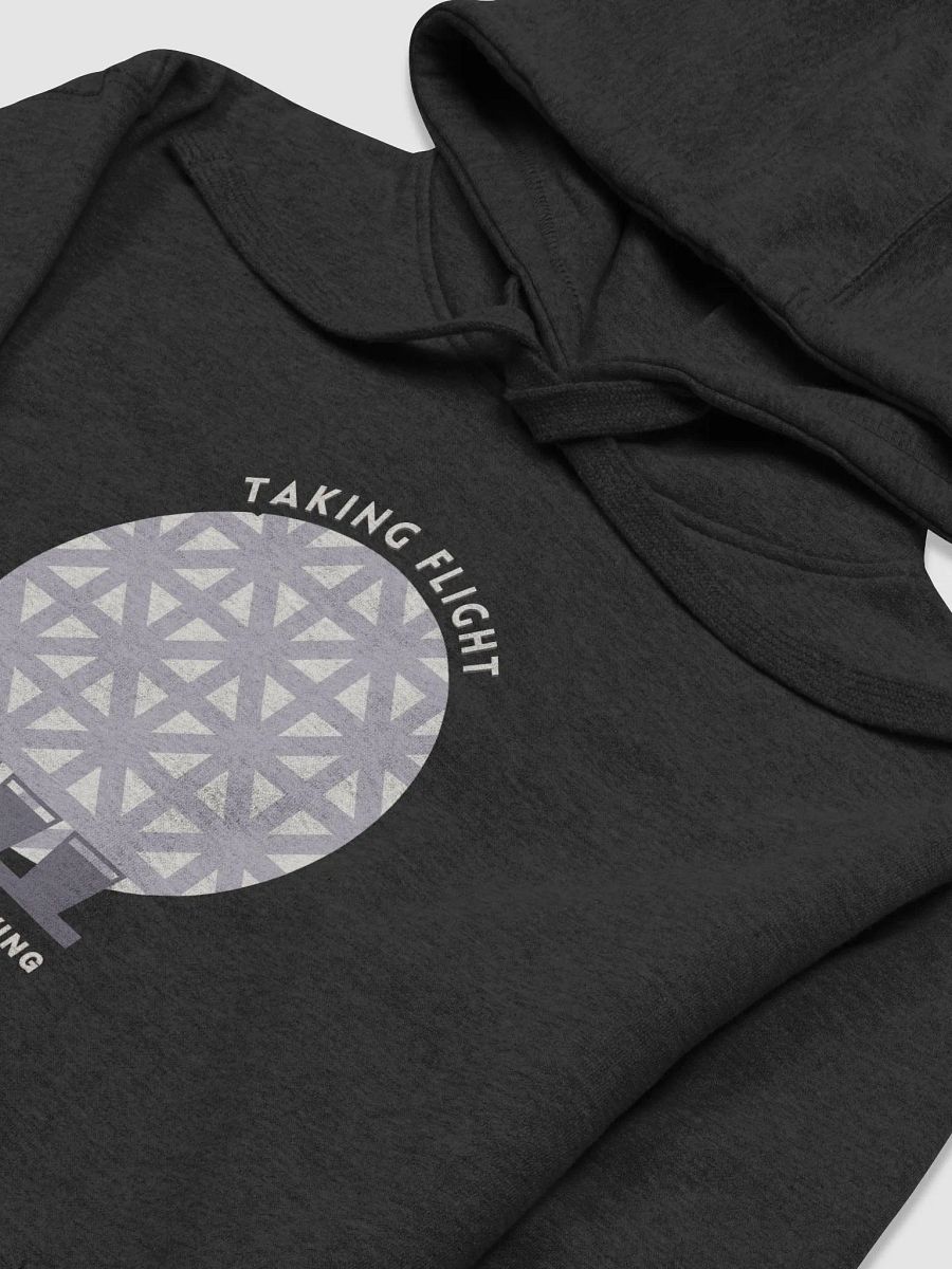 Drinking Around the World Disney Flight Hoodie: Gray Graphic on Dark Sweathsirt product image (17)