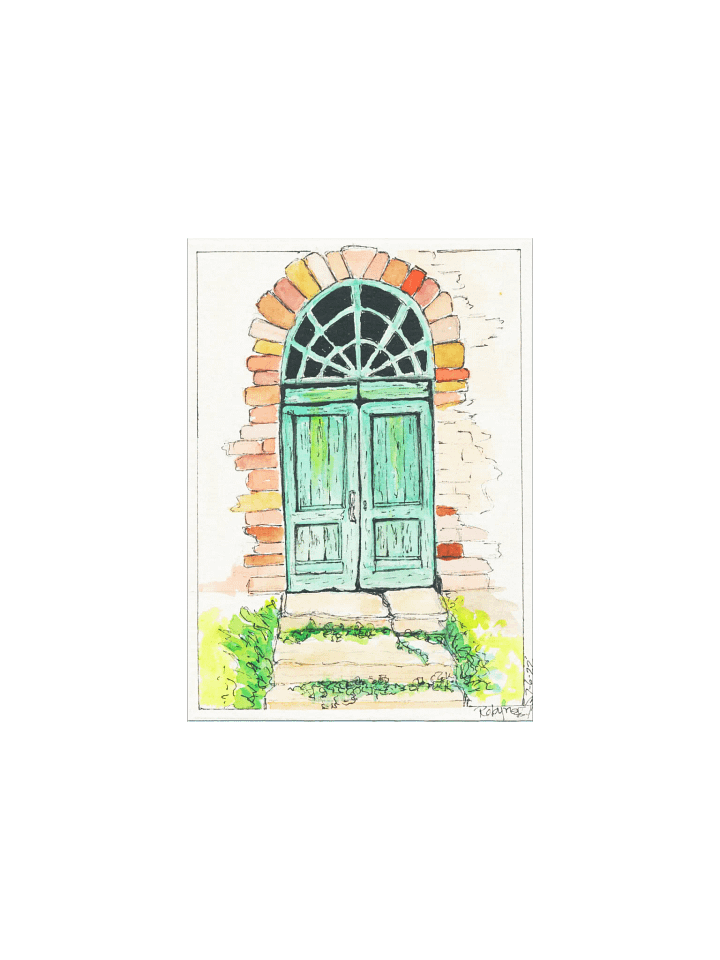 Double Door Arch Print product image (1)