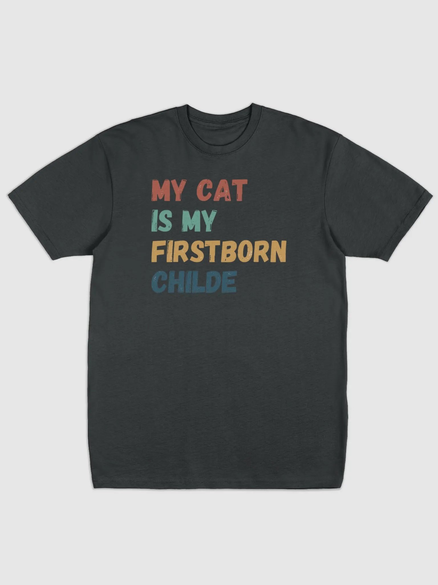 Firstborn Feline Statement Tee product image (1)