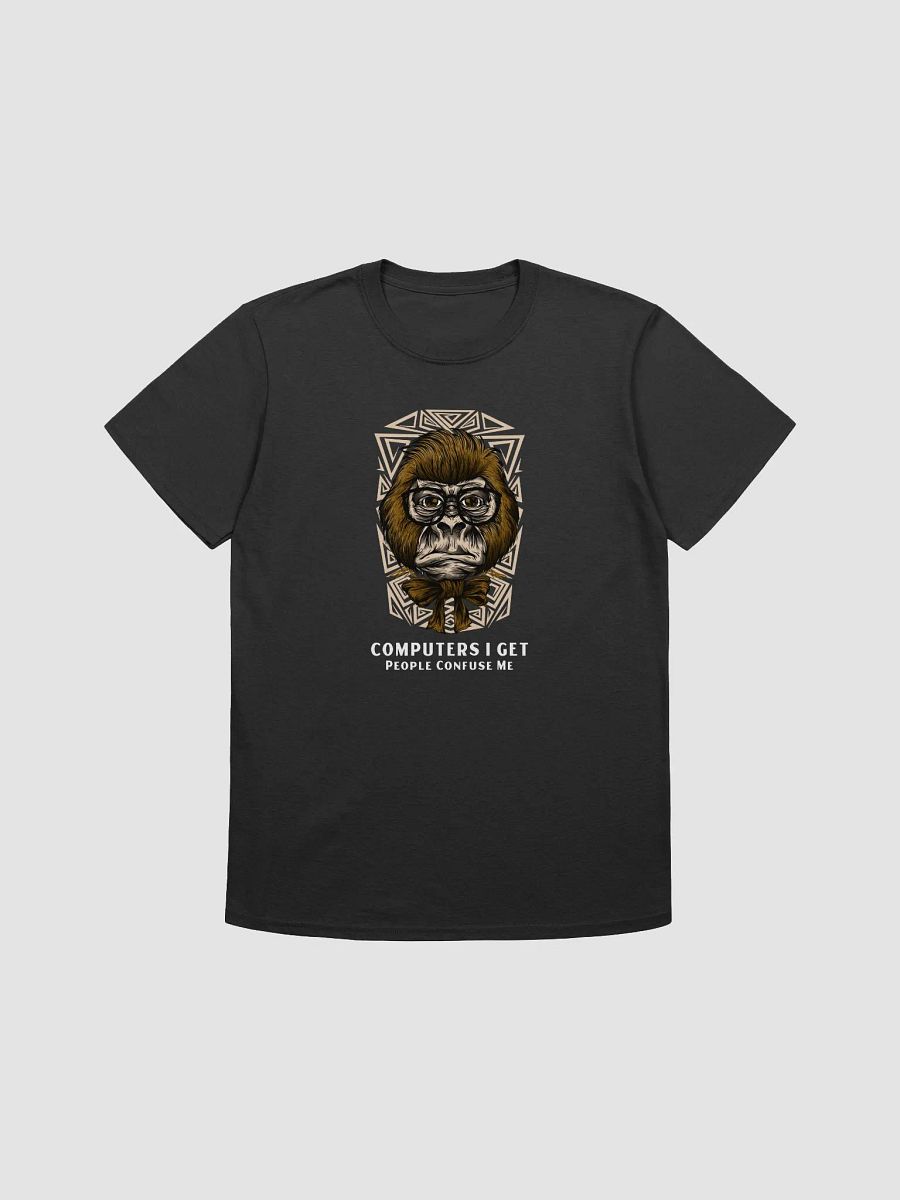 Funny Soft T-Shirt for Computer Nerds | Computers I Get People Confuse Me product image (4)