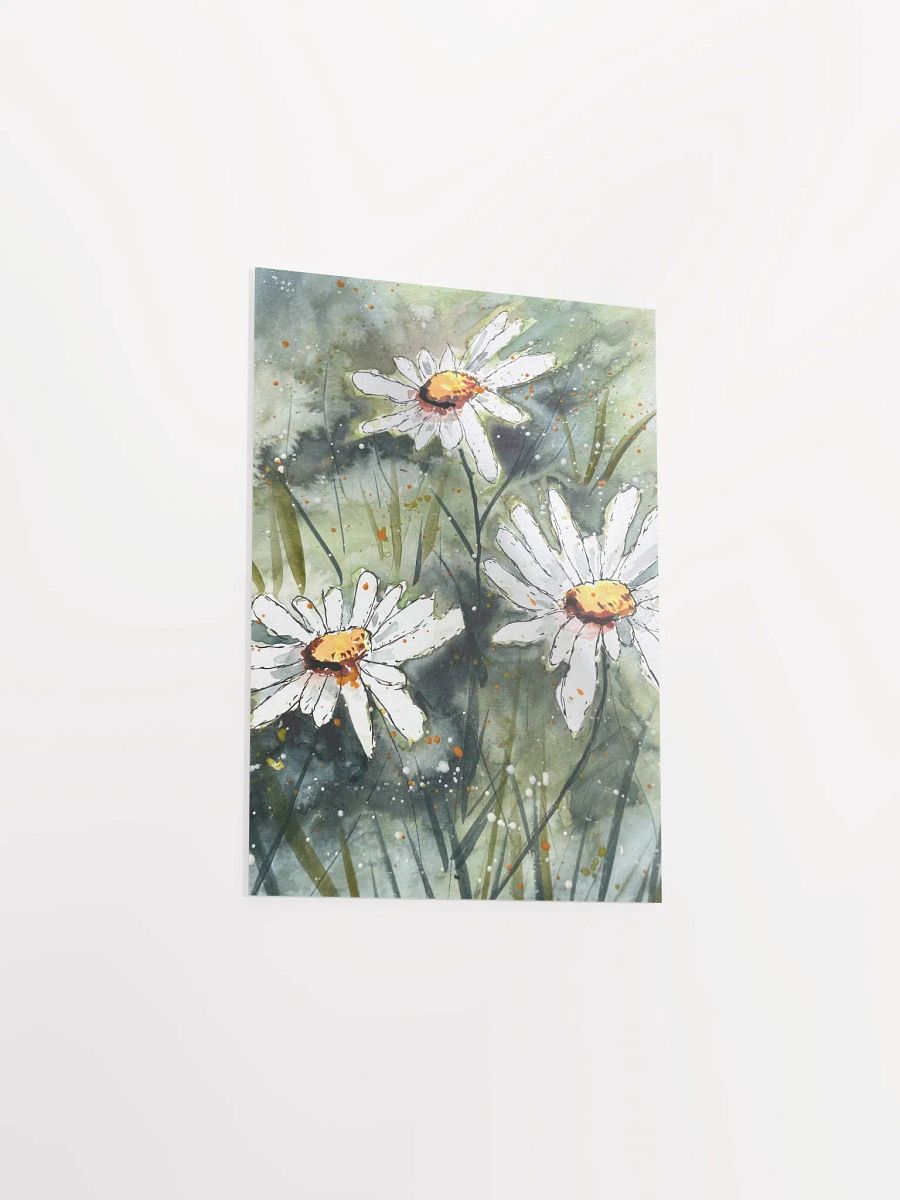 Dancing Daisies - Watercolor Painting product image (3)