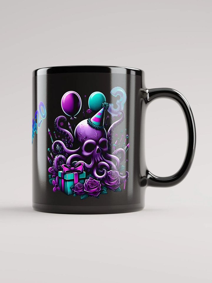 Exclusive Boosted/ 3rd Anniversary Macabre Black Mug product image (1)