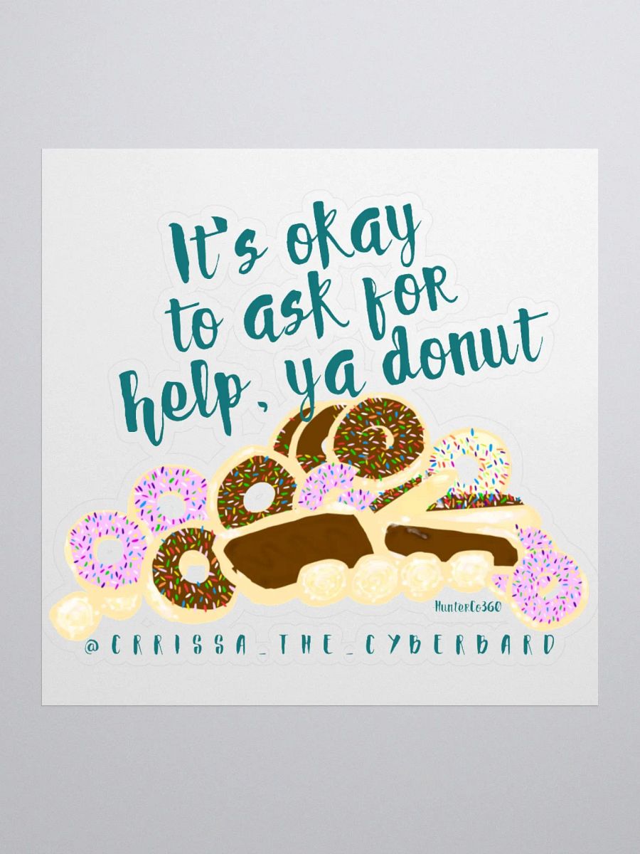 Crrissa - Donut - Sticker product image (1)