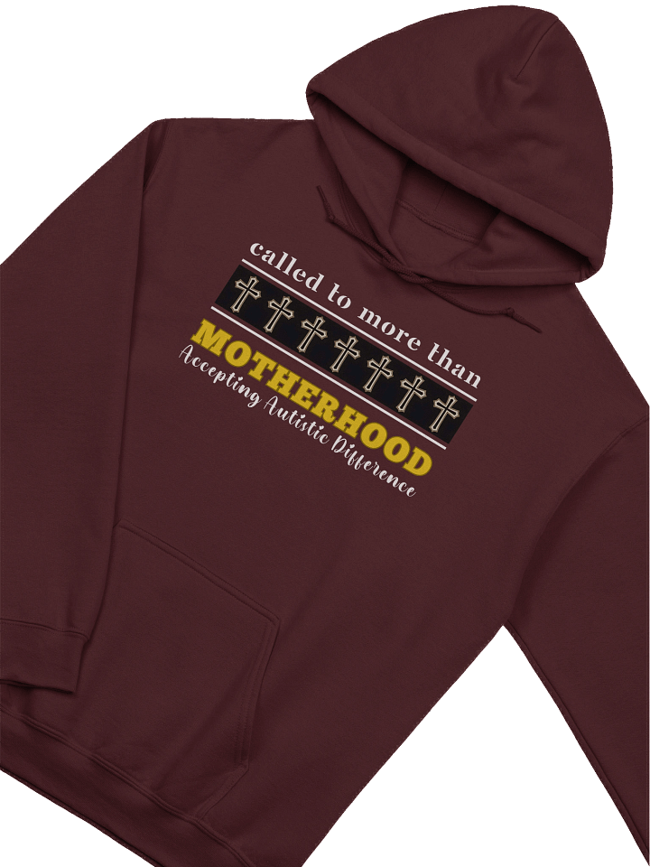 Called To More Than Motherhood Gildan Hoodie | Christian Faith | Autism Awareness | Gift to Mom product image (2)