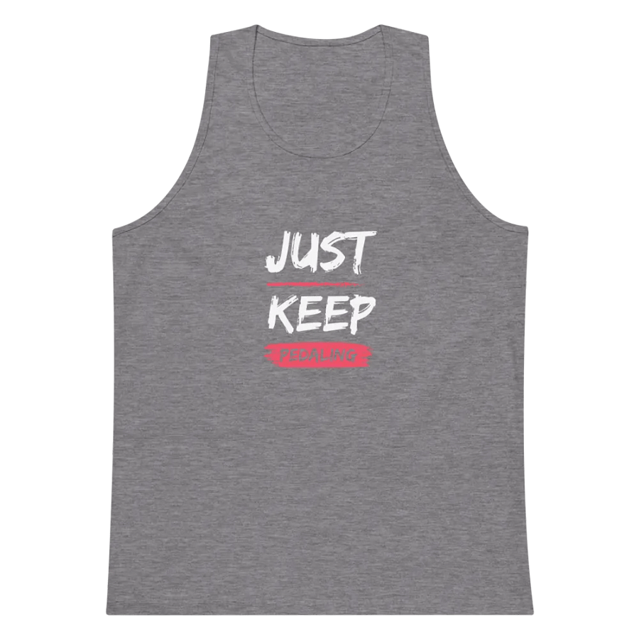 Just Keep Pedaling Men's Tank Top product image (37)