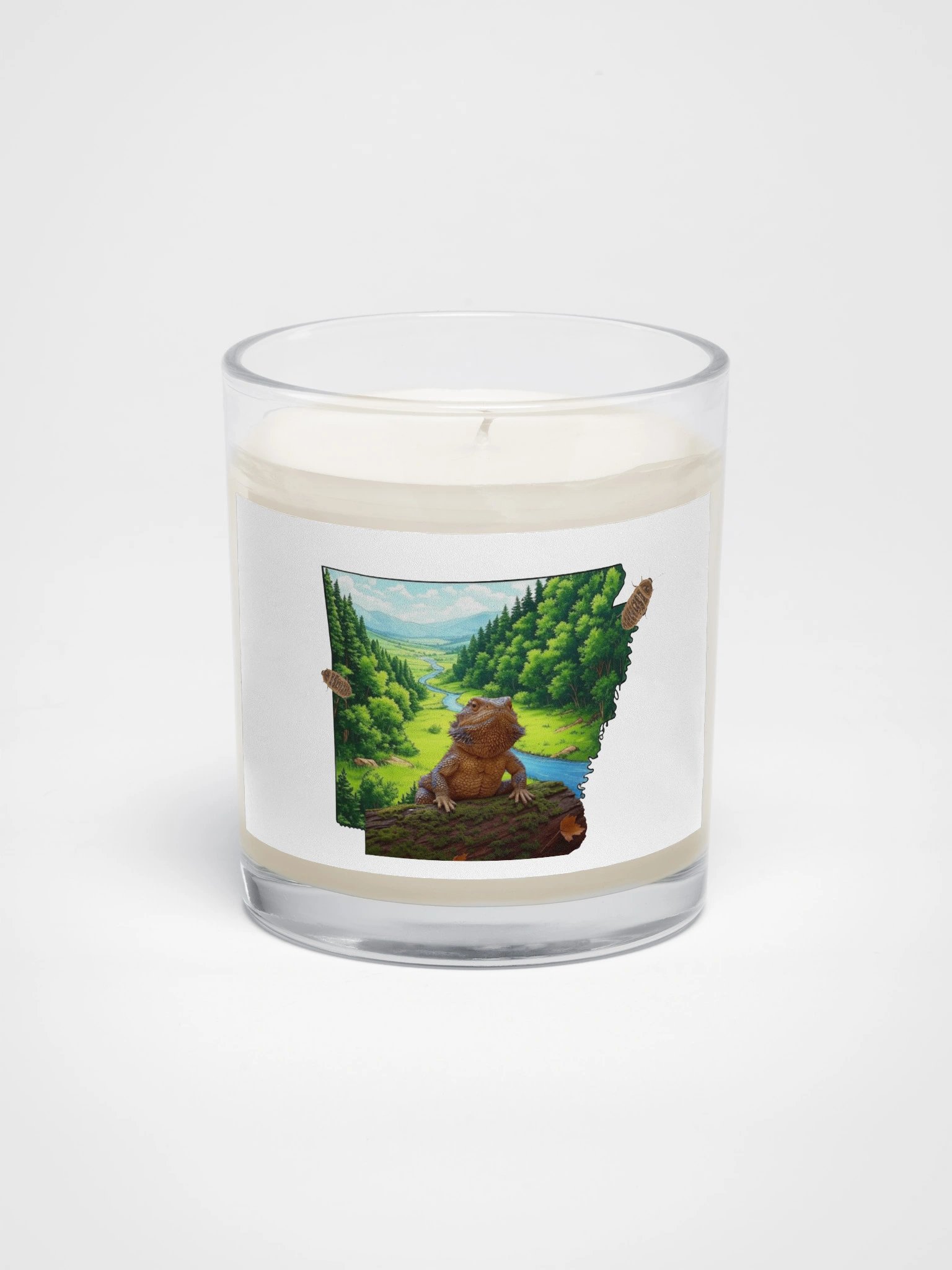 LUMP ON A LOG - UNSCENTED SOY CANDLE product image (1)