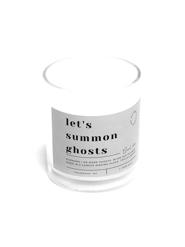 Let's Summon Ghosts product image (2)