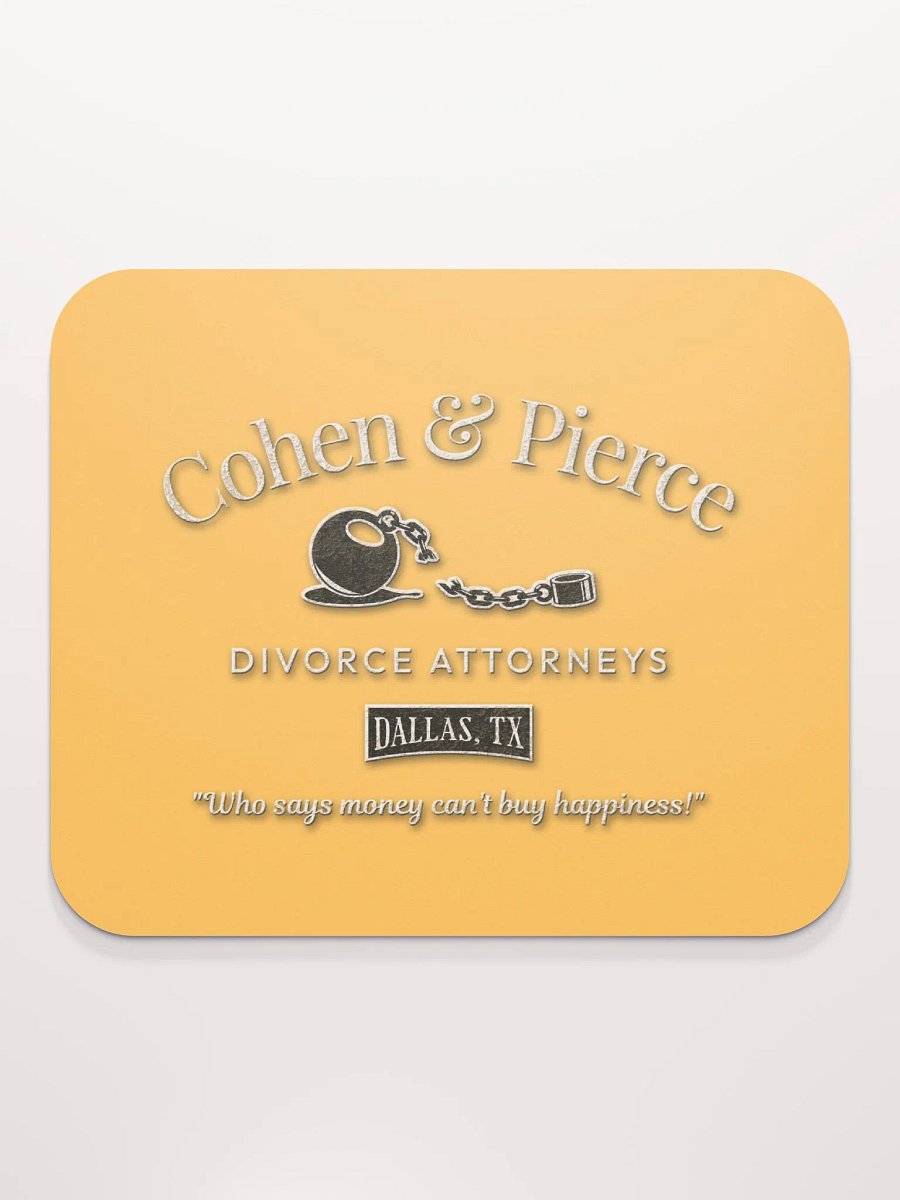 Divorce Attorneys Mousepad product image (3)