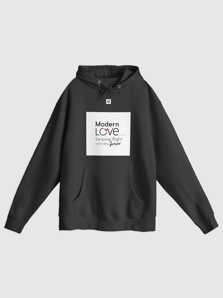 Modern Love Swiping Right Finding Forever Minimal Unisex Hoodie product image (1)