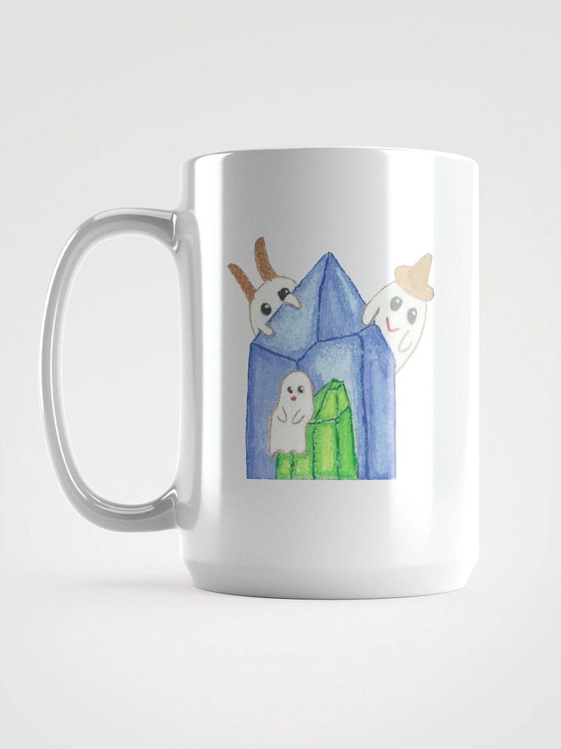 Enchanted Crystals and Cute Ghosts Mug