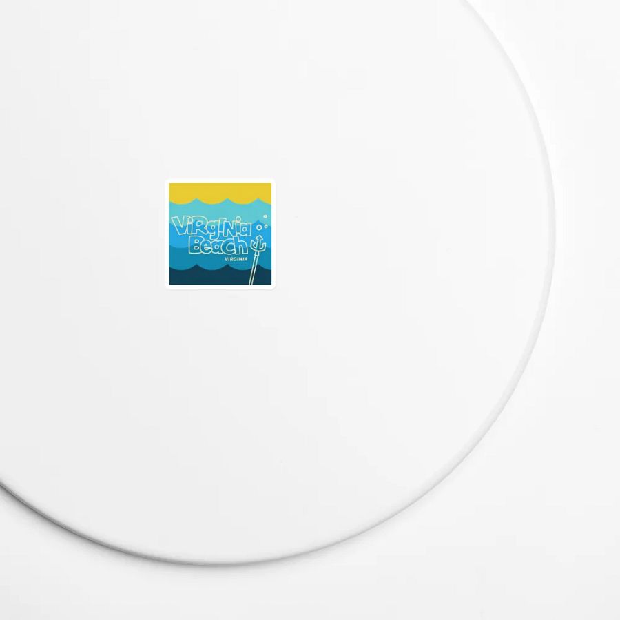 Virginia Beach Waves Magnet product image (7)