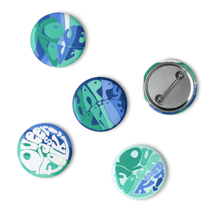 Gay Pride pin badge set product image (1)