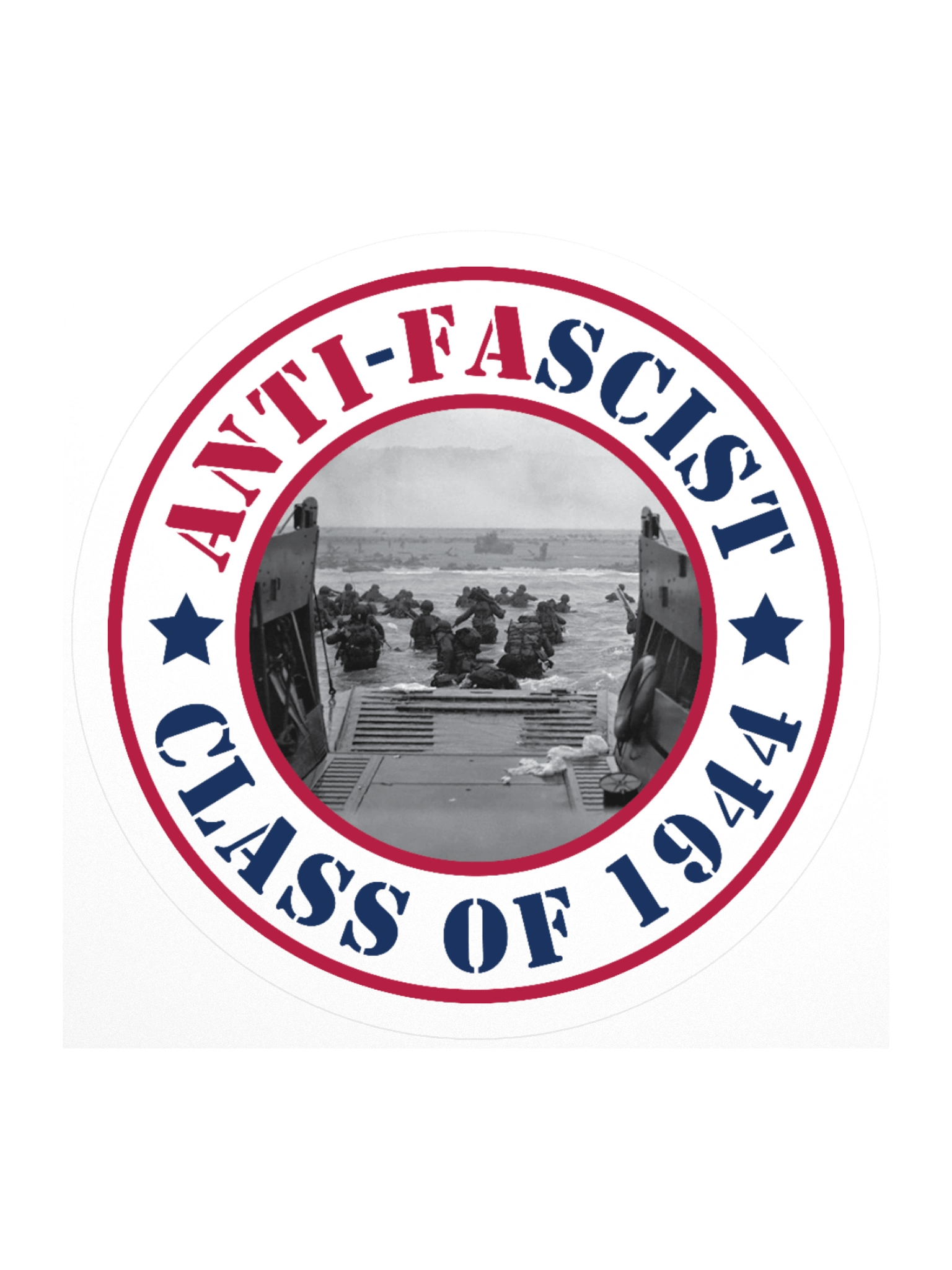 Anti-Fascist - Class of 1944 Sticker product image (3)