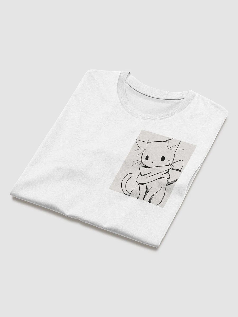organic white tshirt product image (3)