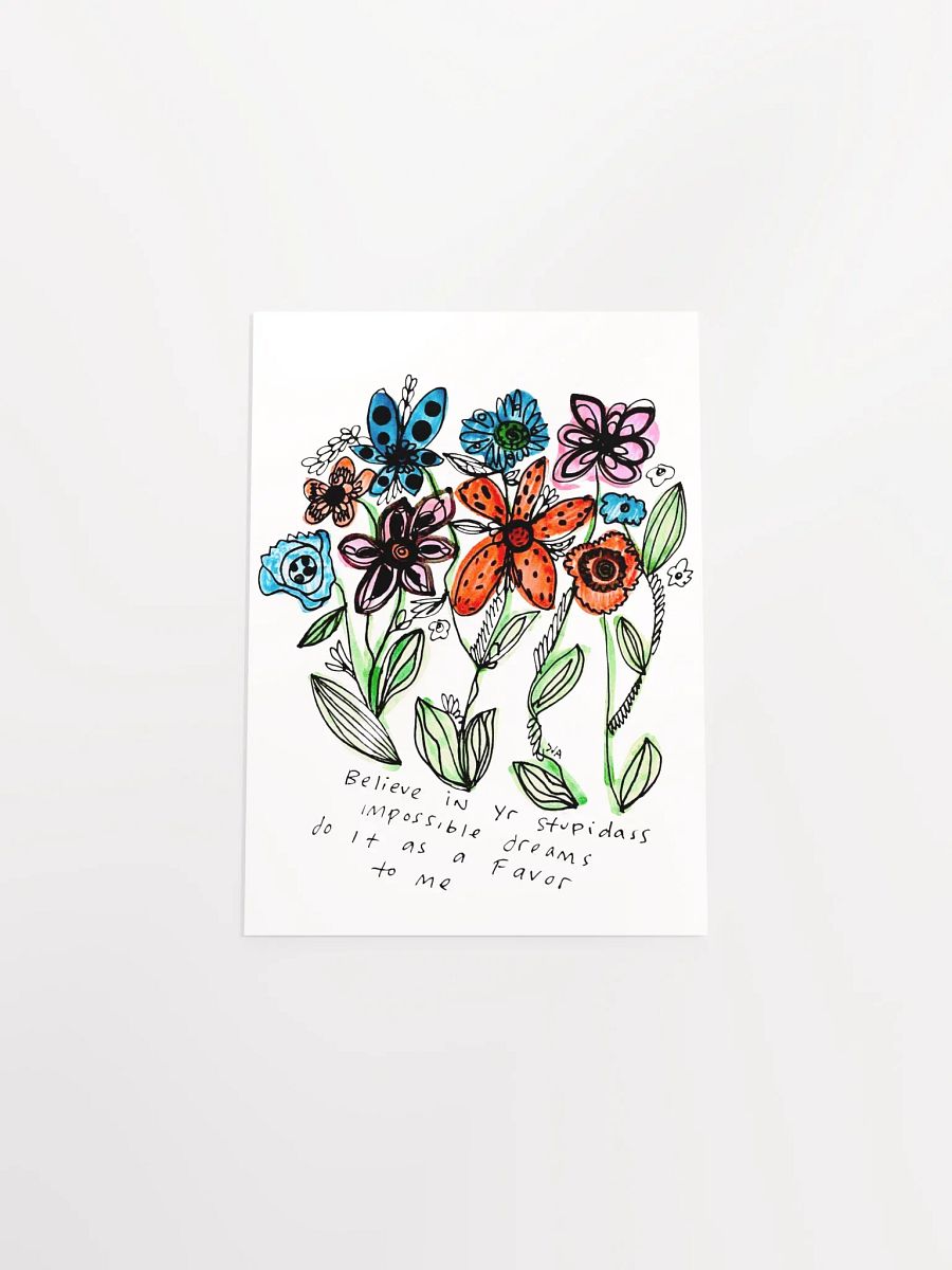 Believe In Your Dreams matte poster product image (9)