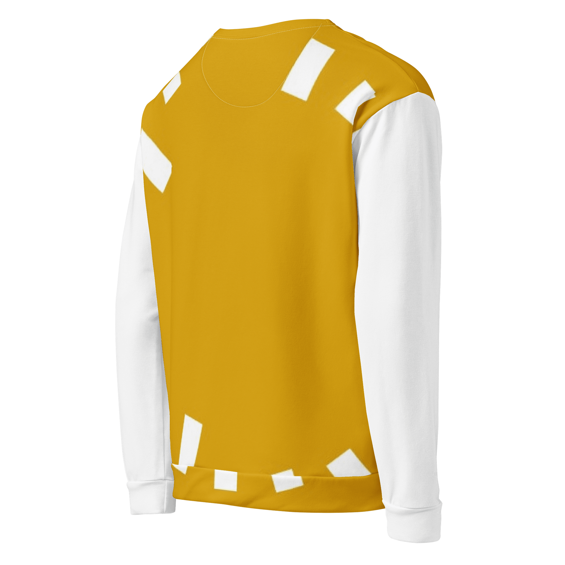 Clock Mustard Mosaic Unisex Sweatshirt product image (3)