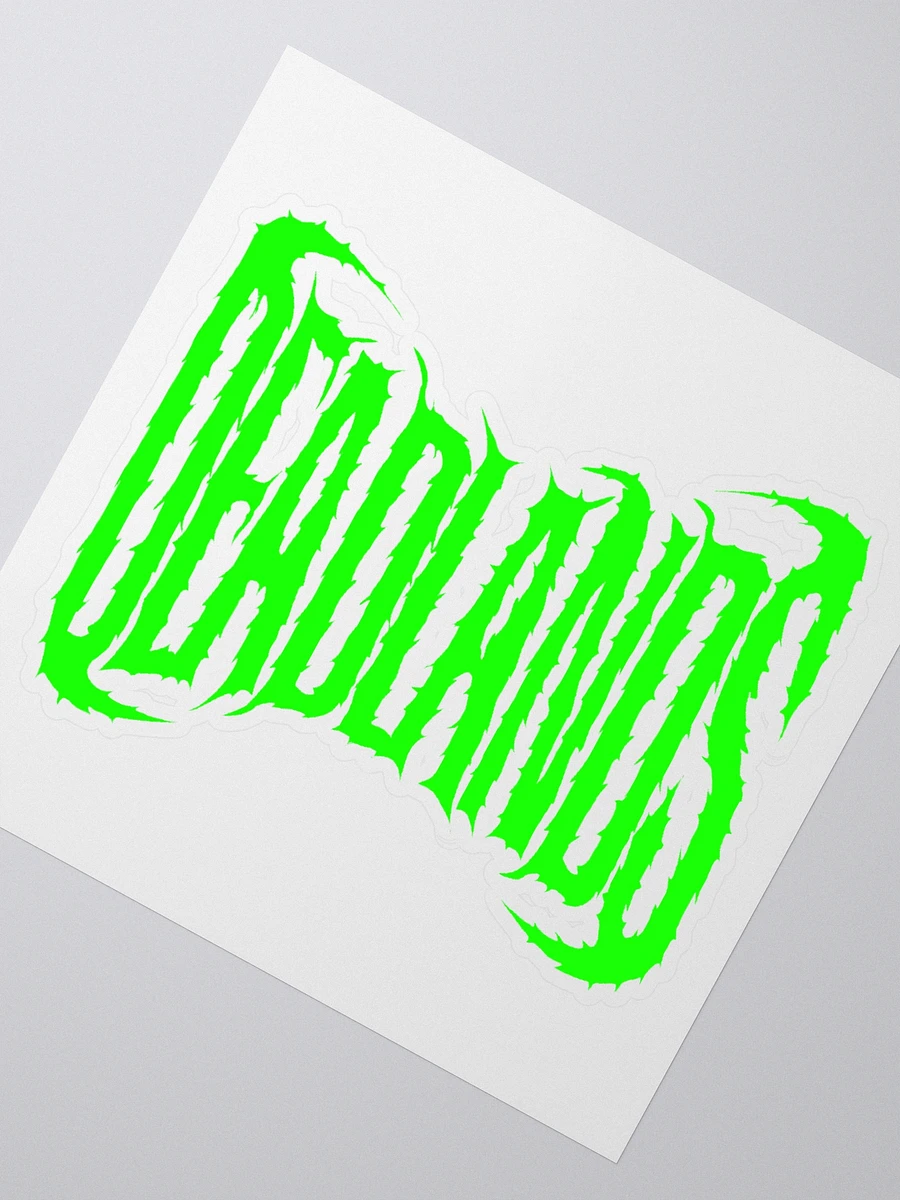 Deadlands Slime Green Stickers product image (4)