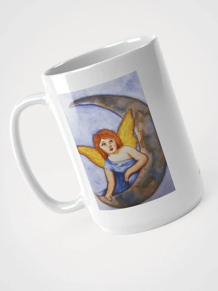 MOONWATCHER white glossy mug product image (1)