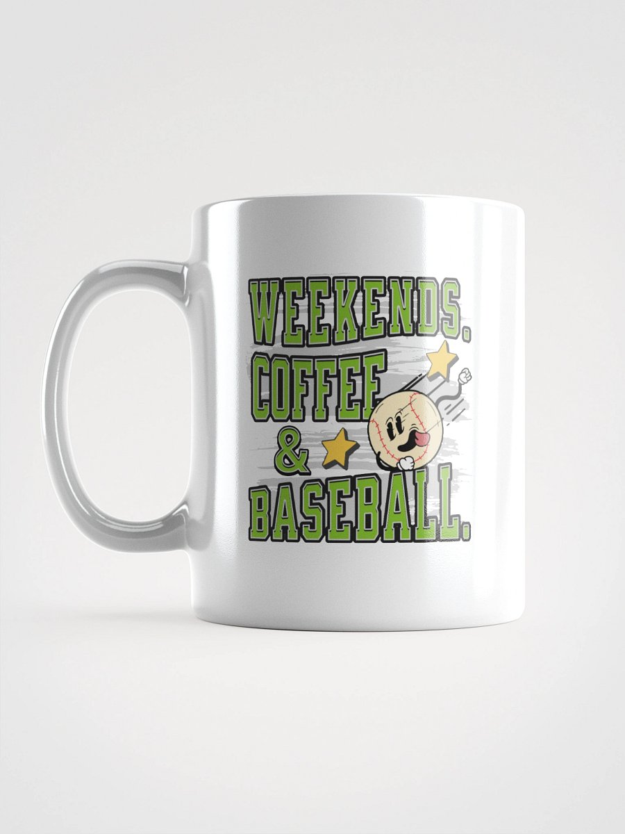 Weekends Coffee And Baseball Vibes Mug product image (11)