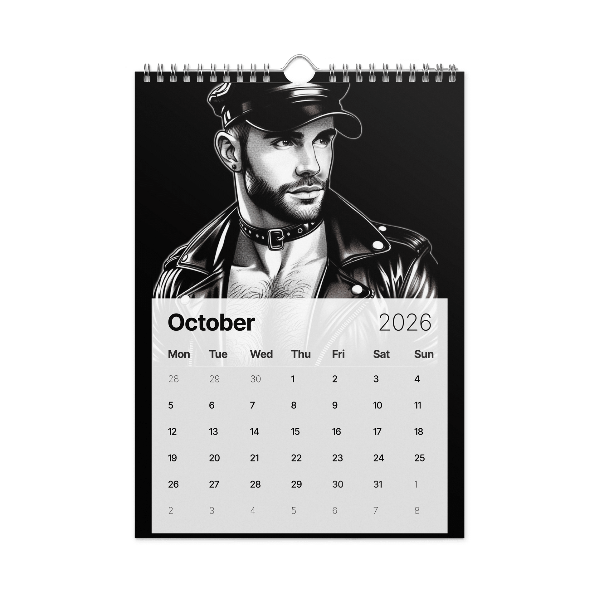 Daddy Days: 2026 Calendar of Leather, Lust & Legacy product image (12)