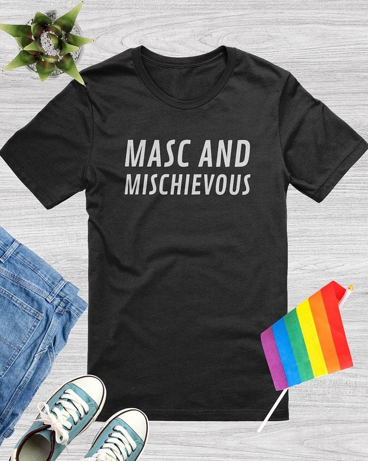 Masc and Mischievous T-Shirt product image (1)