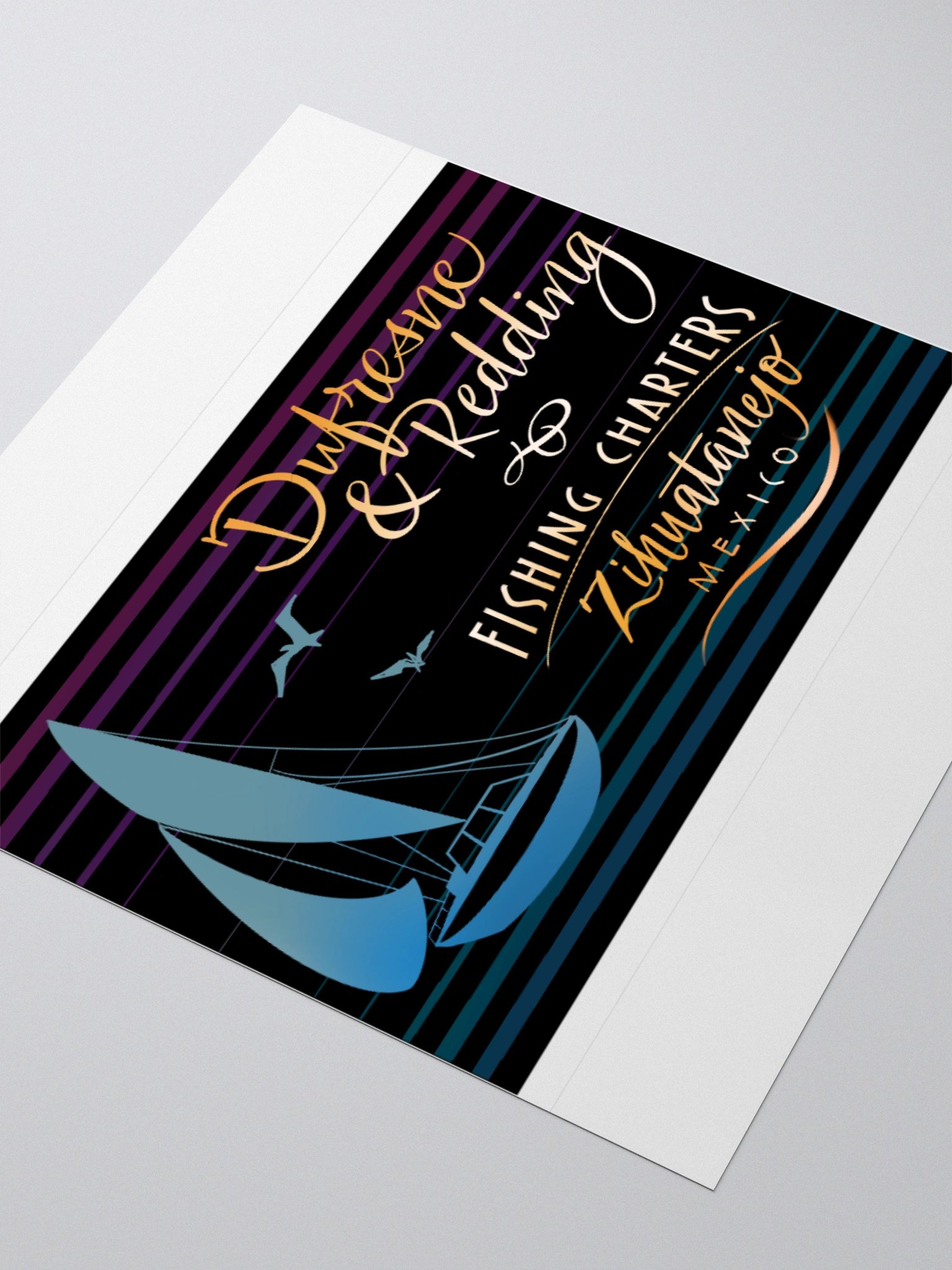 Dufresne Charters Sticker product image (3)