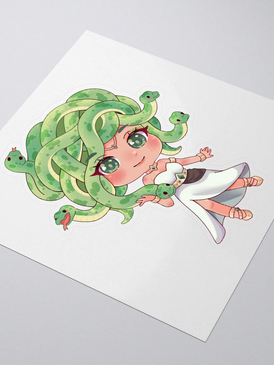 Chibi Medusa Kisscut Sticker product image (3)