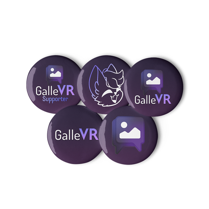 GalleVR Button Pins product image (3)