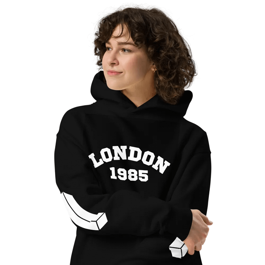 LONDON 1985 Retro Oversized Hoodie product image (4)