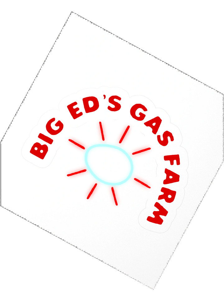 BIG ED'S STICKER product image (6)