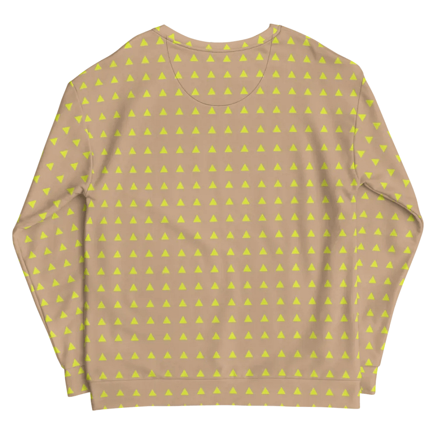 Neon Triangles Yellow Sweatshirt product image (12)