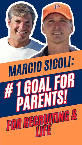 The recruiting advice Marcio Sicoli gives to other parents... and himself.
Know. Your. Kid.

He sees it constantly: parents p...