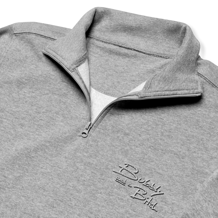 Bubbly and a B*tch (shadow design) embroidered quarter zip product image (6)
