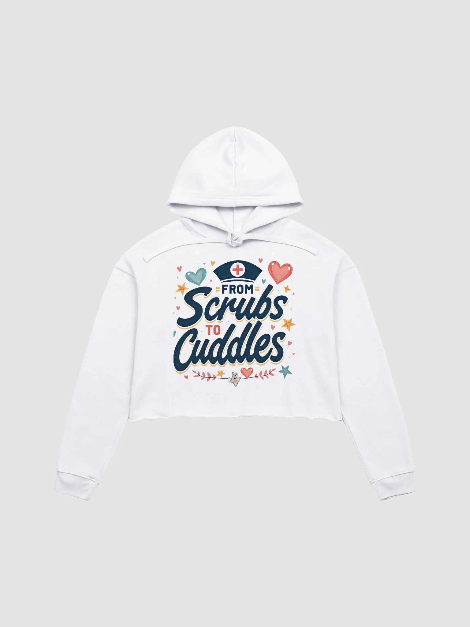 from Scrubs to Cuddles Crop Hoodie product image (7)