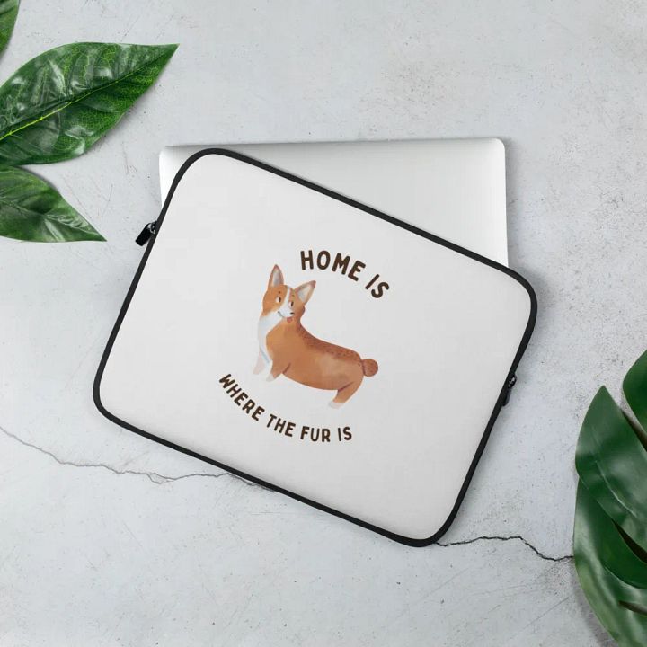 Home Is Where the Fur Is – Stylish Laptop Bag for Pet Lovers product image (3)