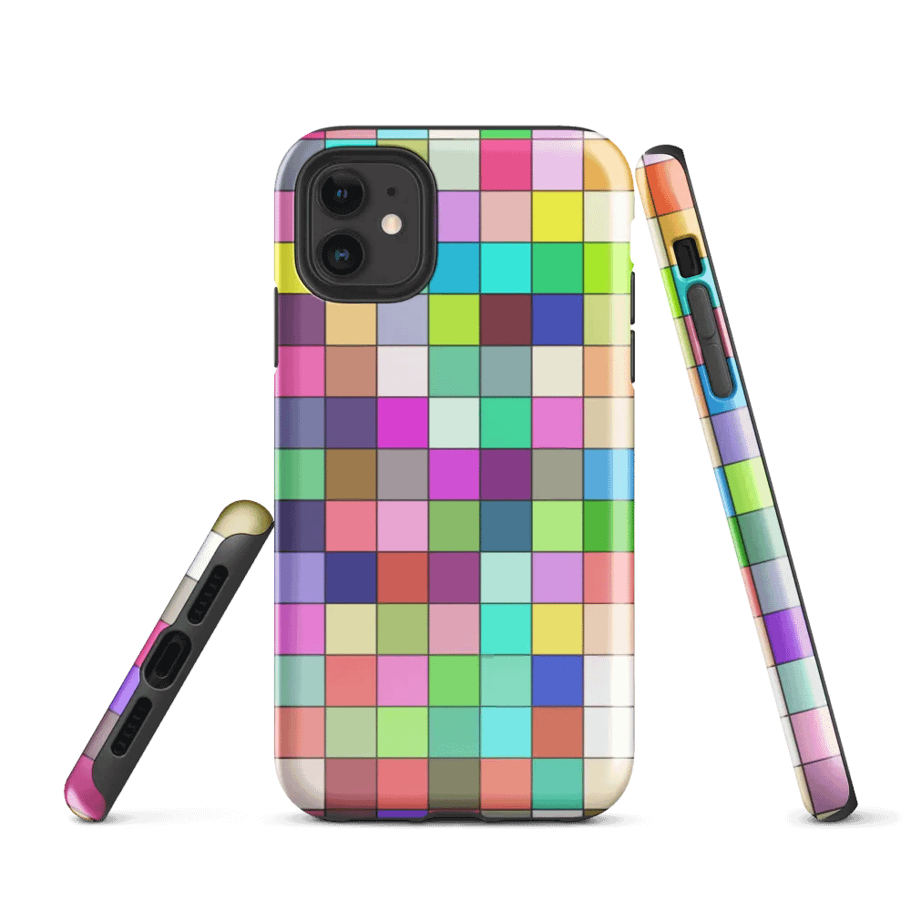 Colorful Squares - Tough Case for iPhone® product image (1)