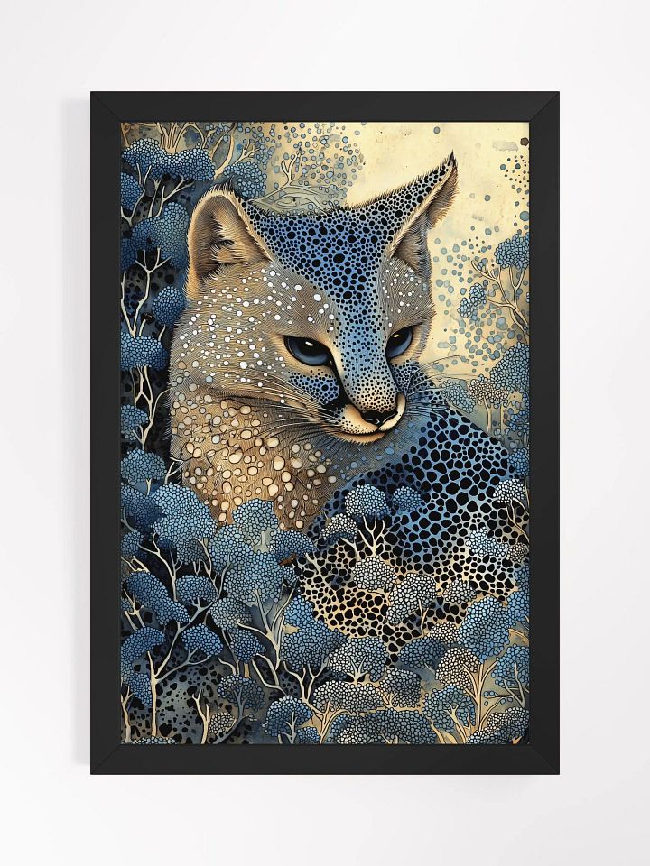 Enigmatic Fox: Fantasy Poster of a Mystical Forest Fox product image (1)