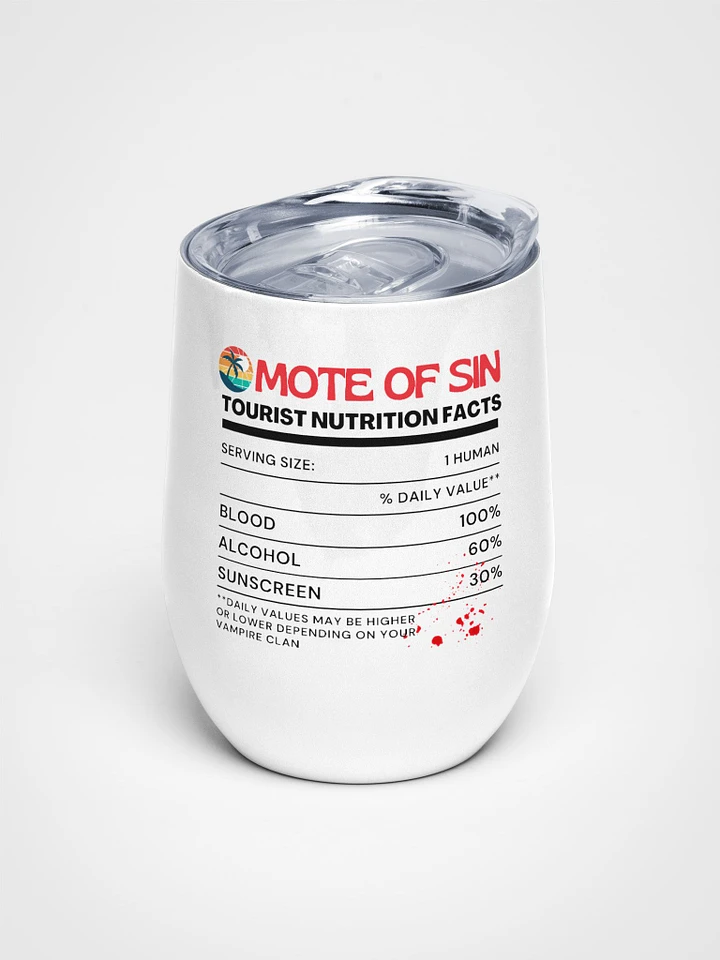 Mote of Sin Nutrition Wine Tumbler product image (1)