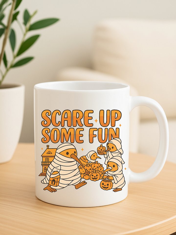Scare Up Some Fun – Halloween Kiwi Bird Digital Print product image (2)