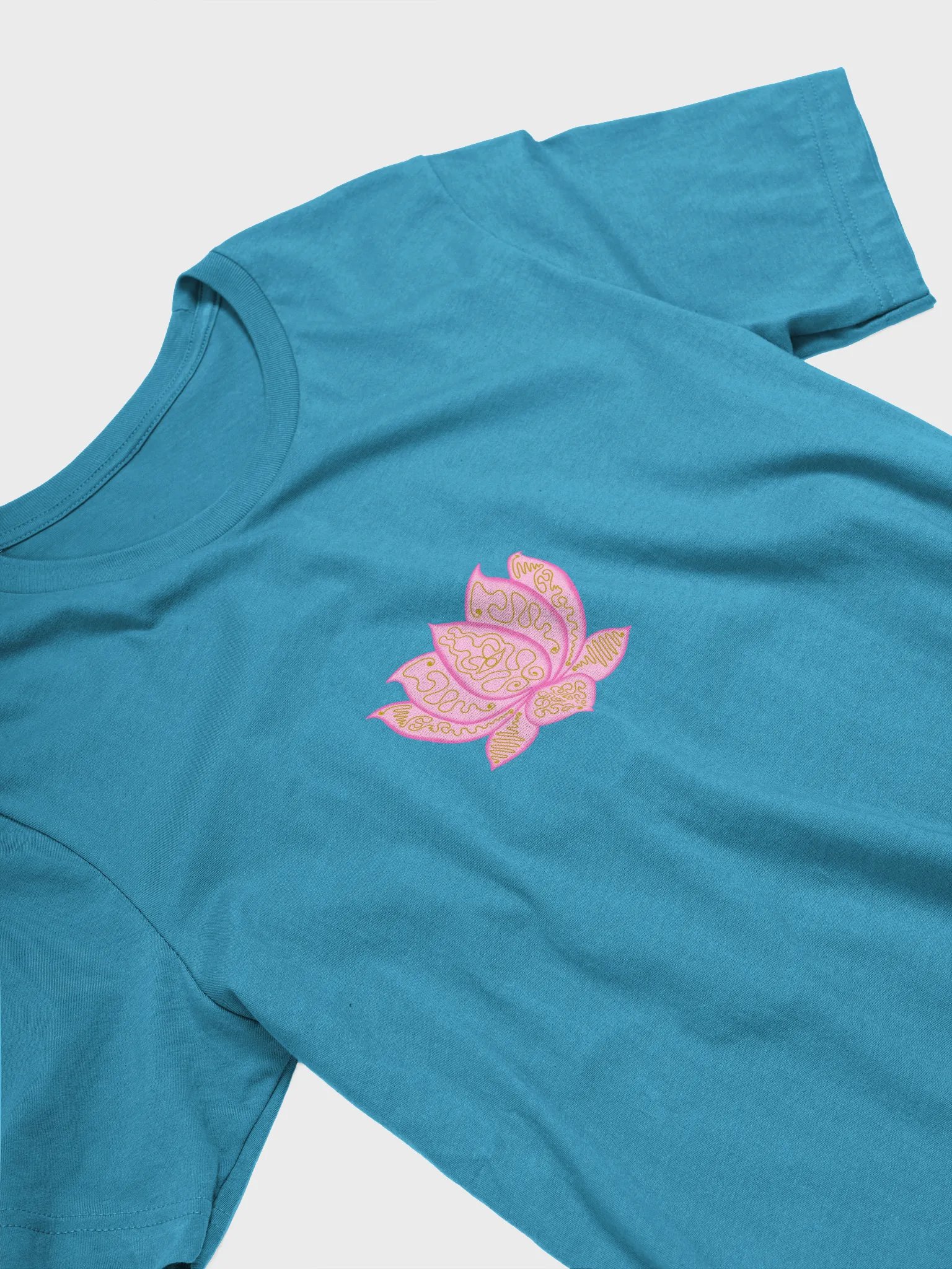 Golden Lotus Symmetry T-Shirt product image (3)