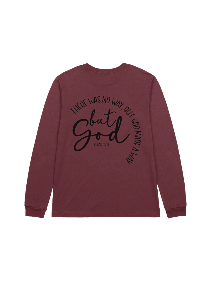 But God Crewneck Long Sleeve Tee product image (5)
