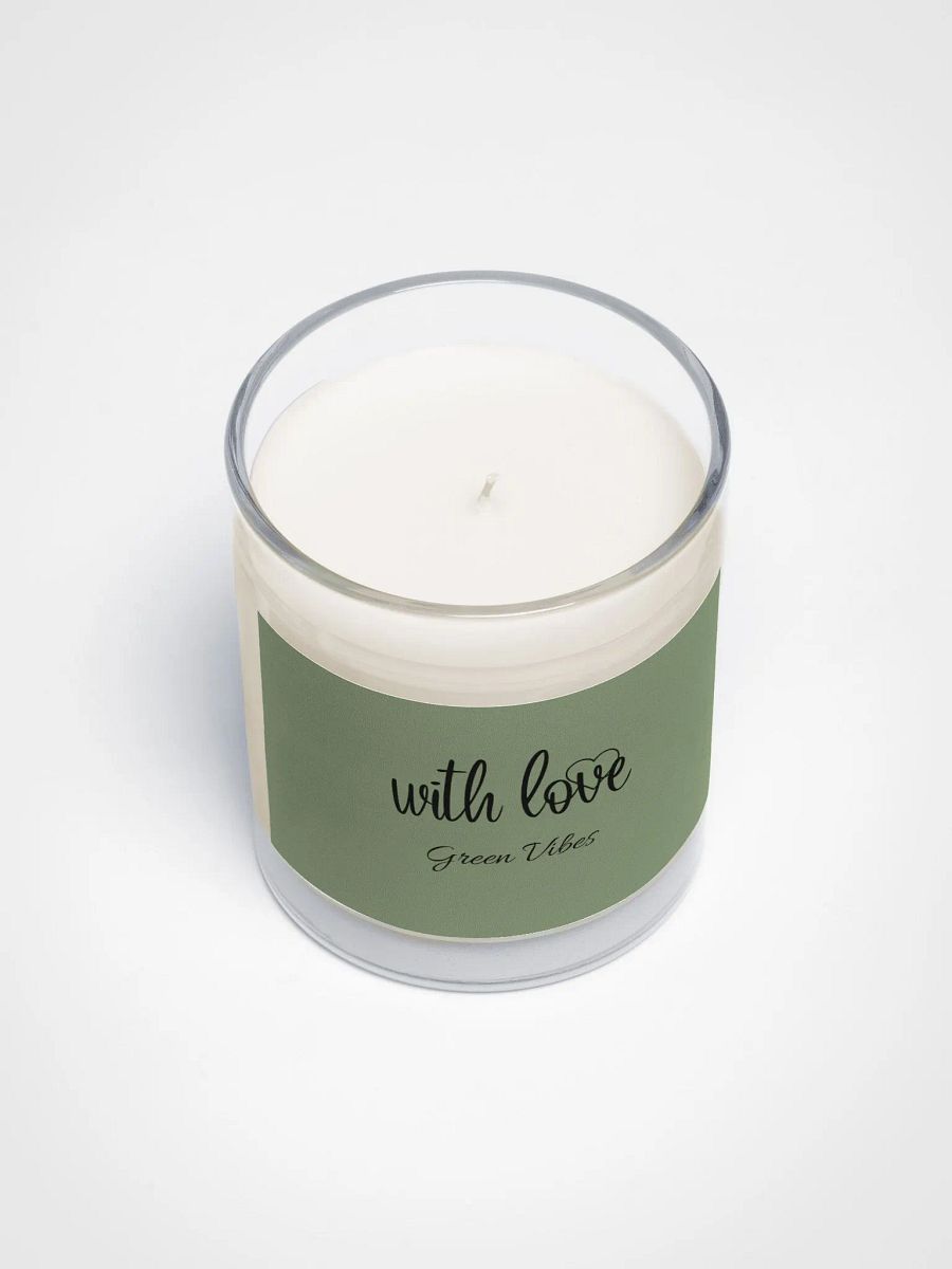Green Vibes with Love Soy Wax Candle product image (3)