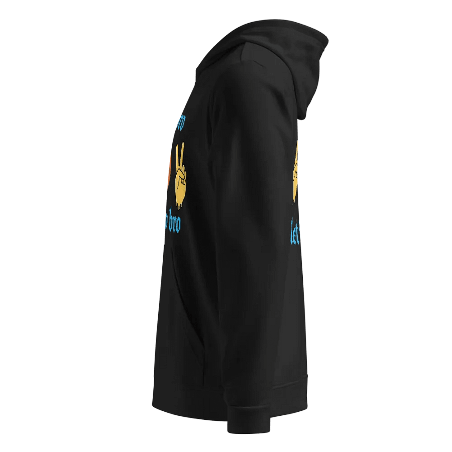 Melting Peace Basketball Hoodie product image (4)