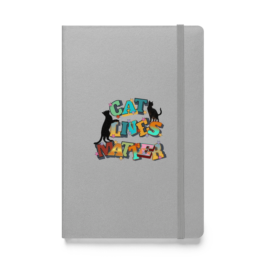 Cat Lives Matter Star-Studded Journal product image (1)