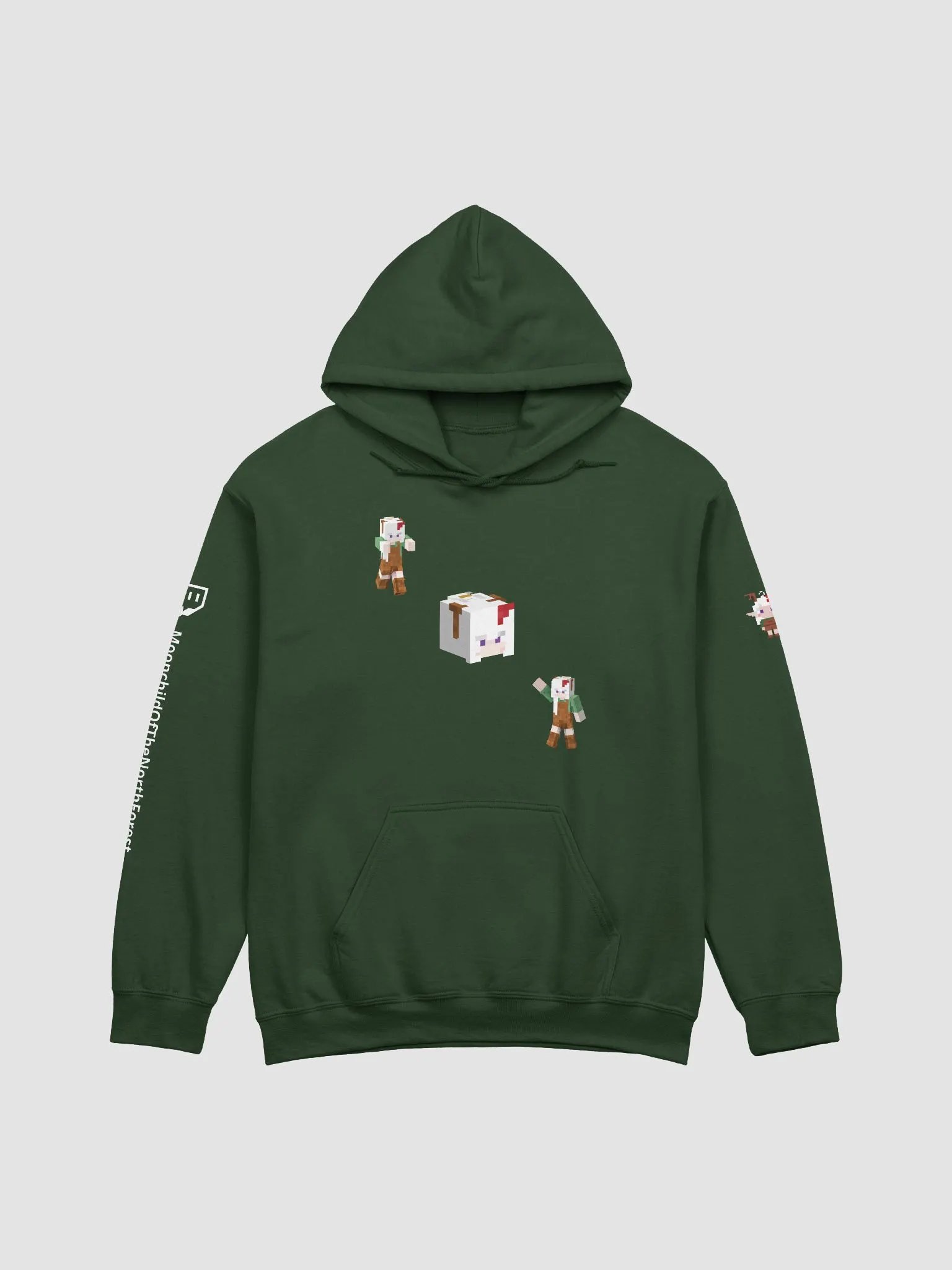 LunaTown Minecraft Classic Hoodie product image (1)