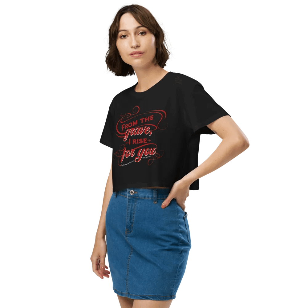 From the Grave Women's Crop Top product image (3)