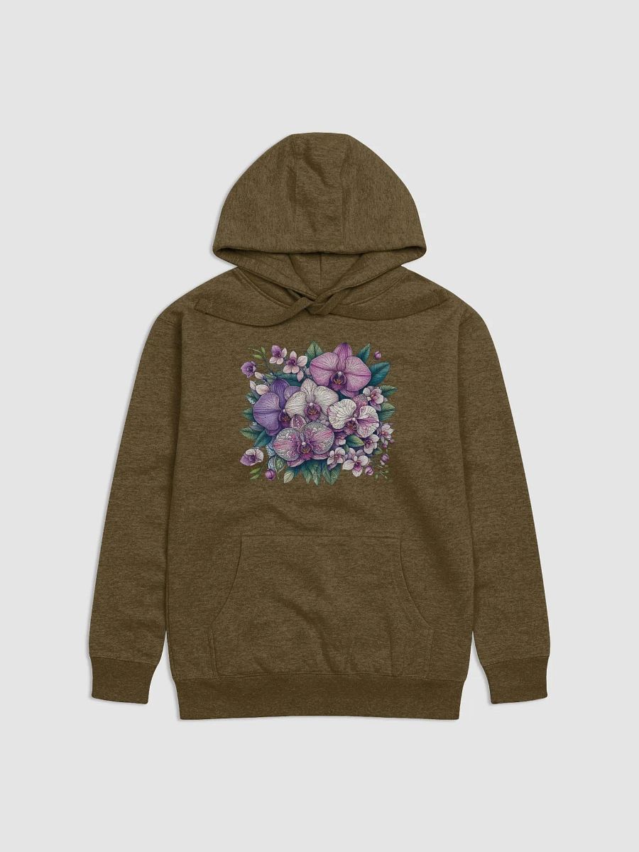 Cotton Heritage Unisex Premium Hoodie | KI-Arbeit Rosenblütendesign product image (2)