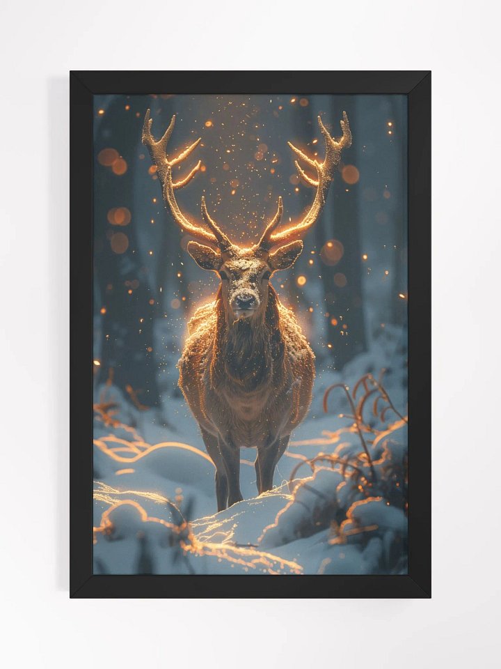 Amidst the Serene Snow - Framed Prints to Impress Every Guest product image (1)