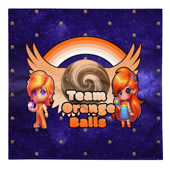 Team Orange Ball Rag product image (1)