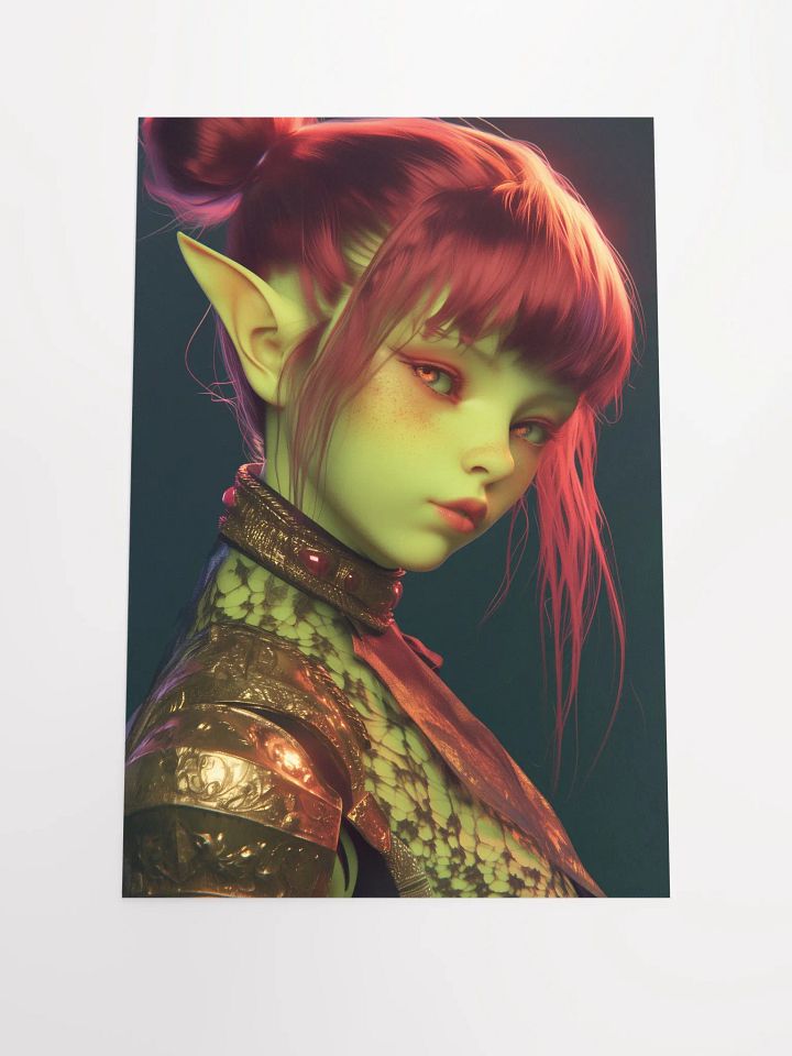 Enigmatic Elf Matte Poster product image (1)